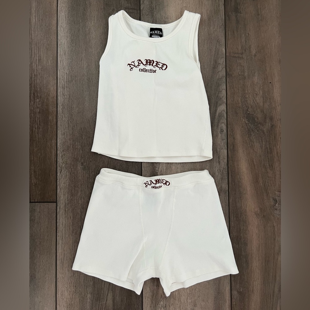 Named Collective Tank and Shorts set